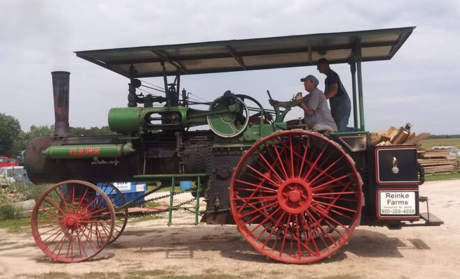 Vintage farm equipment