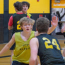 The Algoma boys were in full scrimmage mode during a practice earlier this week. Josh Staloch photos