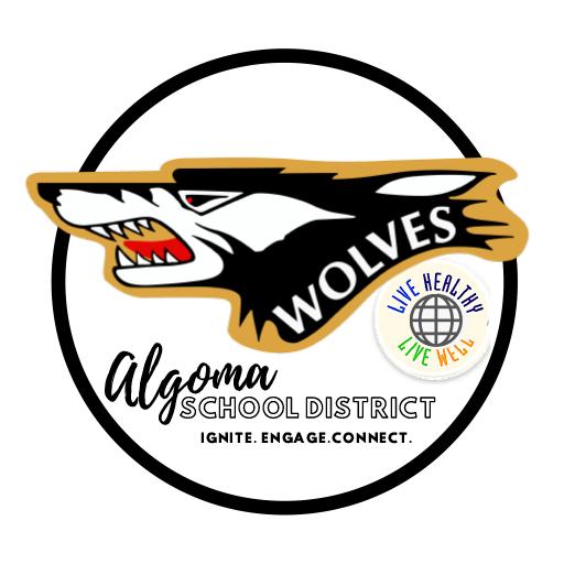 Algoma school district logo