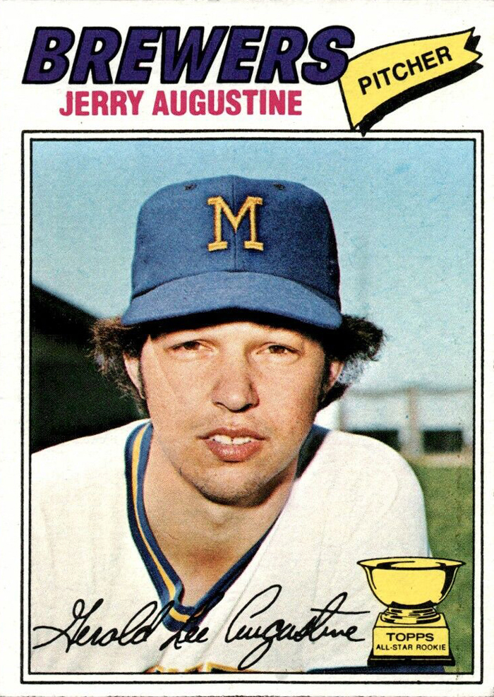 Jerry Augustine's TOPPS rookie card