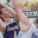Avery Jerabek collides with Southern Door’s Caden Pierre in the lane